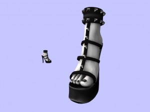 heels no 1 Modelo 3D