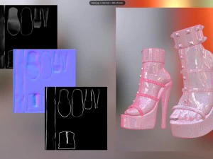 heels no 1 3D Model