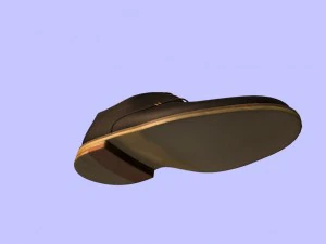 mens suit shoes 3D Model
