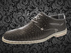 mens suit shoes 3D Model