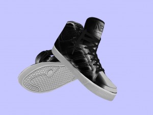neo black sneakers 3D मॉडल