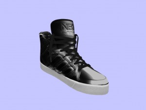 neo black sneakers 3Dモデル