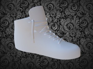 neo black sneakers 3Dモデル