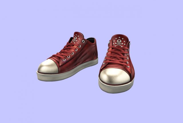 chucks 55 unifootwear 3D Model .c4d .max .obj .3ds .fbx .stl .blend 