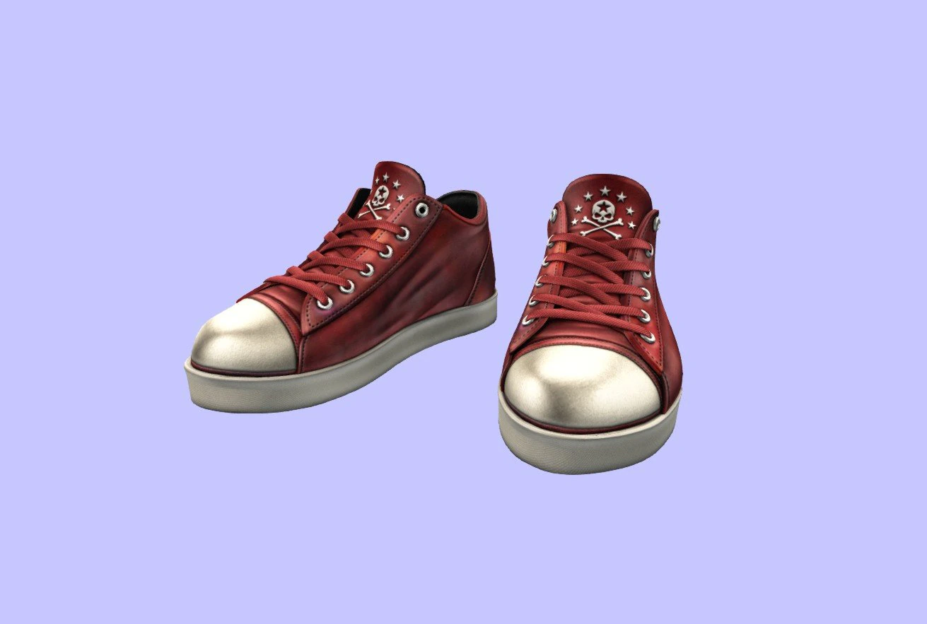 chucks 55 unifootwear 3D Model .c4d .max .obj .3ds .fbx .stl .blend 