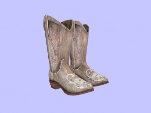 cowboy boots n1 3D 모델