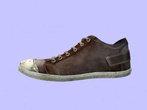 used old chucks sneakers 3D Model