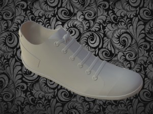 used old chucks sneakers Modèle 3D