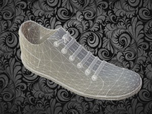 used old chucks sneakers Modèle 3D