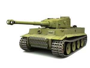 panzerkampfwagen vi tigre Modelo 3D