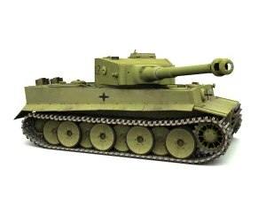 panzerkampfwagen vi tiger 3D Model
