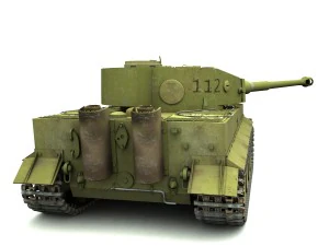 panzerkampfwagen vi tiger 3D Model