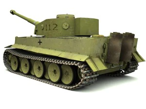 panzerkampfwagen vi tiger 3D Model