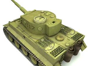 panzerkampfwagen vi tiger 3D Model