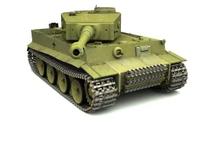 panzerkampfwagen vi tiger 3D Model