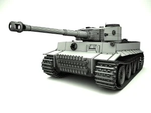 panzerkampfwagen vi tiger 3D Model