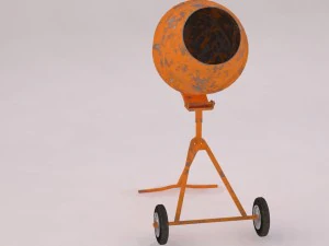 concrete mixer 3D Model