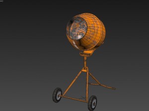concrete mixer 3D Model
