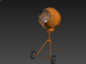 concrete mixer 3D Model