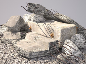 construction garbage 3D Model