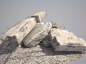 construction garbage 3D Model