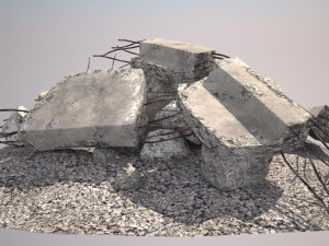construction garbage 3D 模型