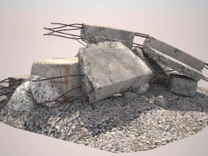 construction garbage 3D Model