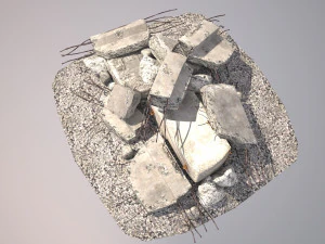 construction garbage 3D Model