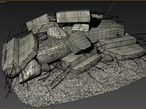 construction garbage 3D 模型