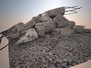 construction garbage 3D 模型