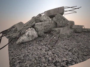 construction garbage 3D Model