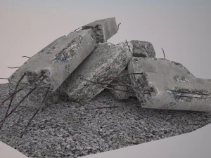 construction garbage 3D Model