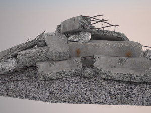 construction garbage 3D 模型