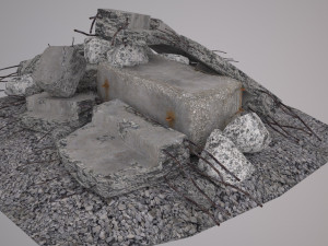 construction garbage 3D 模型