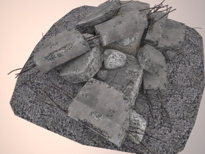 construction garbage 3D 模型