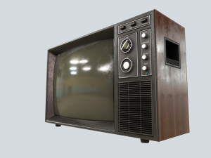 vintagetv 3D 모델