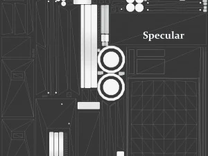 zabytkowy telewizor Model 3D