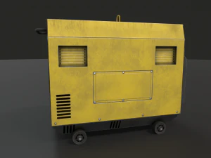 diesel generator 3D Model