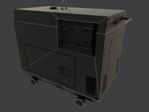 diesel generator 3D Model