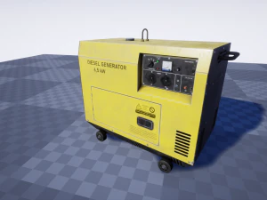 diesel generator 3D Model