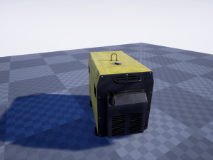 diesel generator 3D 모델