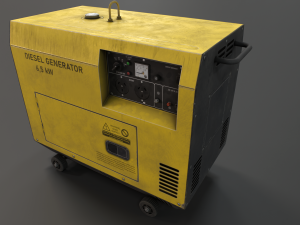 diesel generator Modèle 3D