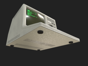 retpo computer 3D Модель