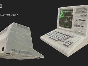 retpo computer 3D Модель