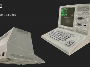 retpo computer 3D Модель
