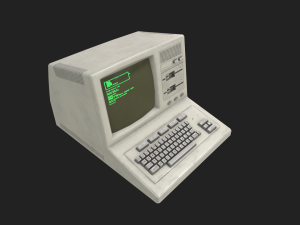 retpo computer 3D Модель