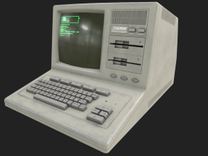 retpo computer 3D Модель