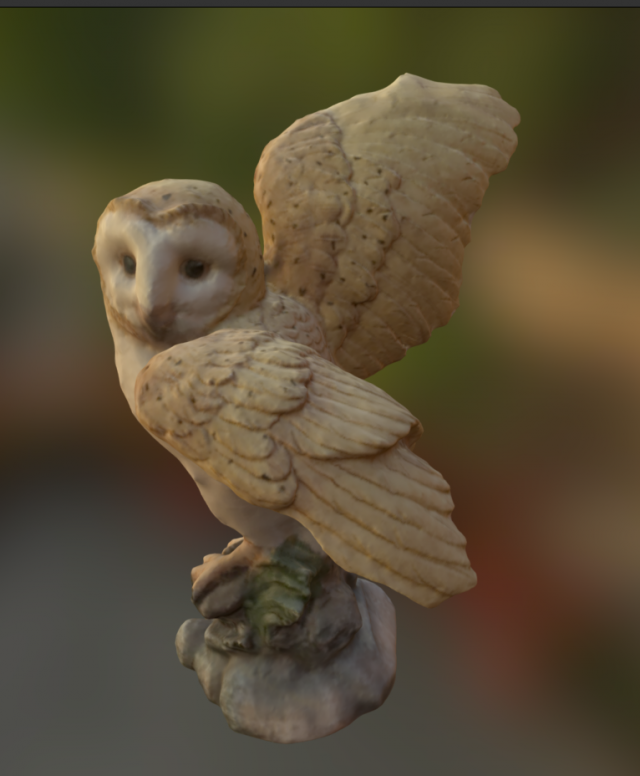 Download barn owl 3D Model