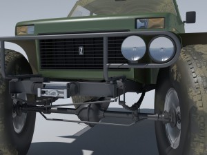 lada niva marsh 1922 3D Model