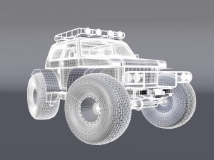 lada niva marsh 1922 3D Model